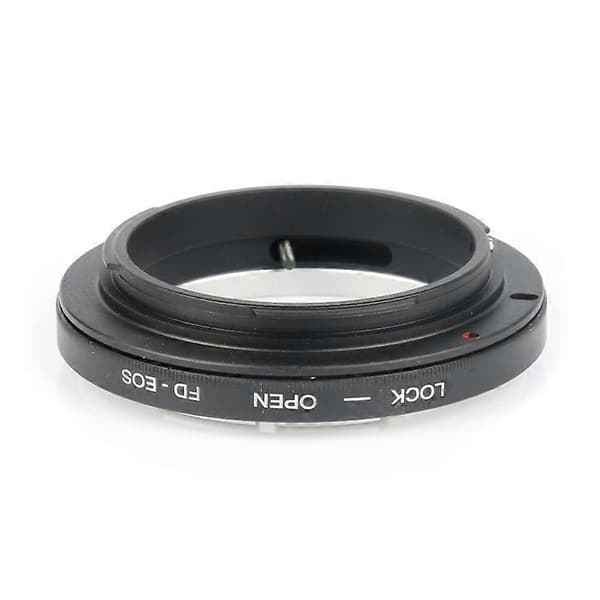 Metallfäste Adapterring för FD-EOS Canon FD-objektiv EOS EF DSLR-kamera videokamera