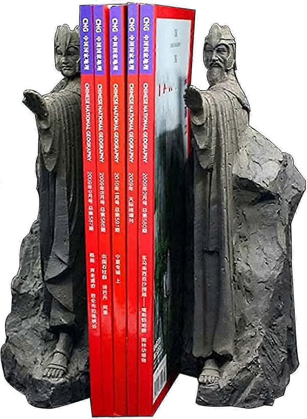 Bokstøtte Ringenes Herre Hobbit Bok Dekor Resin, Dekorativ Bok