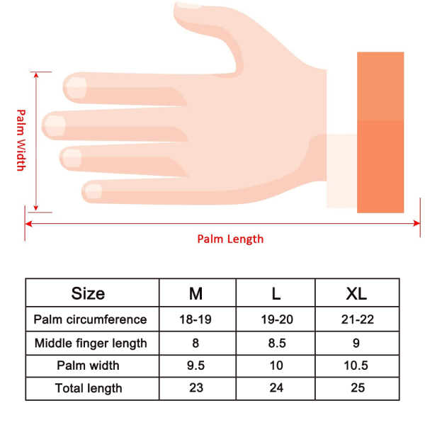 Touchscreen-löparhandskar för män och kvinnor - Termiska vinterhandskar