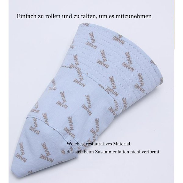 Solhatt baby fiskehatt med bred brem solhatt jenter justerbar bomullshatt UV-beskyttelse sommerhatt