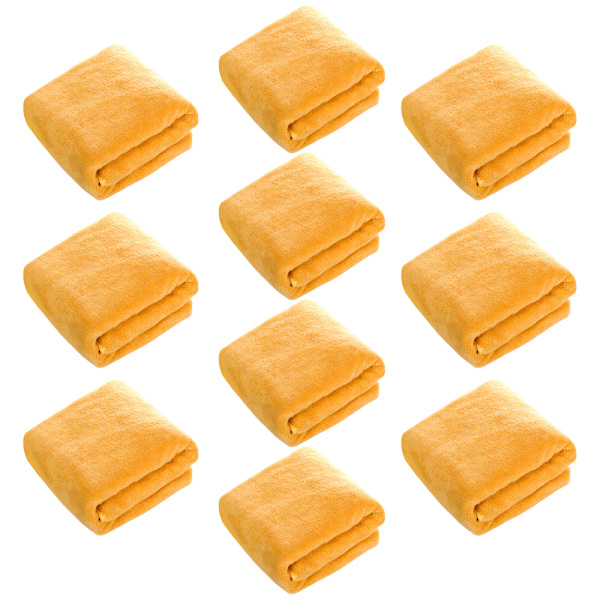 10-pack handdukar för salonger - Snabbtorkande handduk för hår, händer,