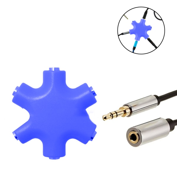 Multi Headphone Audio Splitter Connector Multi Headphone