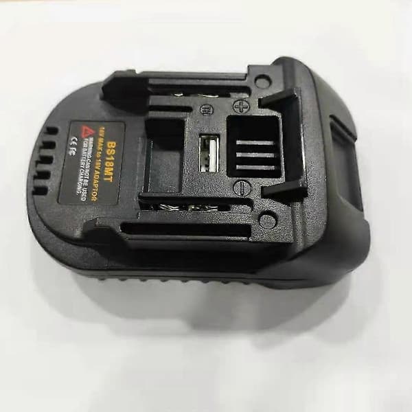 Bs18mt Batteriomformeradapter For 18v Litiumbatterier Til For 18v Bl1820/30 Verktøy