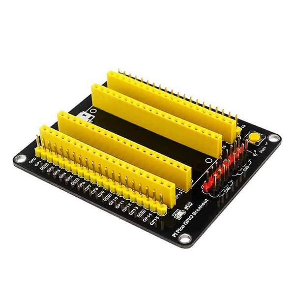 2x För Pico Gpio Breakout Extender Diy Expansionskort Inget Behov Av Att Löda Externa Sensormoduler