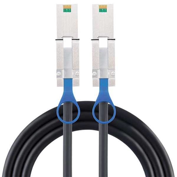 Ekstern Mini SAS 26-pin SFF-8088 Hann til SFF-8088 Hann Kabel med 28AWG, Svart, 3.3ft/1m