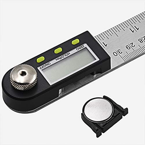 Digital vinkelmätare 0-360°, digital inklinometer gradskiva