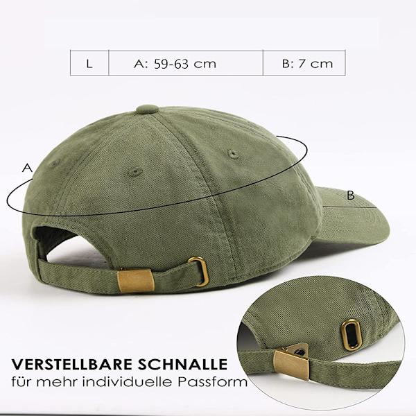 Baseballkeps Bomullsbaseballkeps Justerbar pappakeps Vanlig baseballkeps Unisex lastbilskeps
