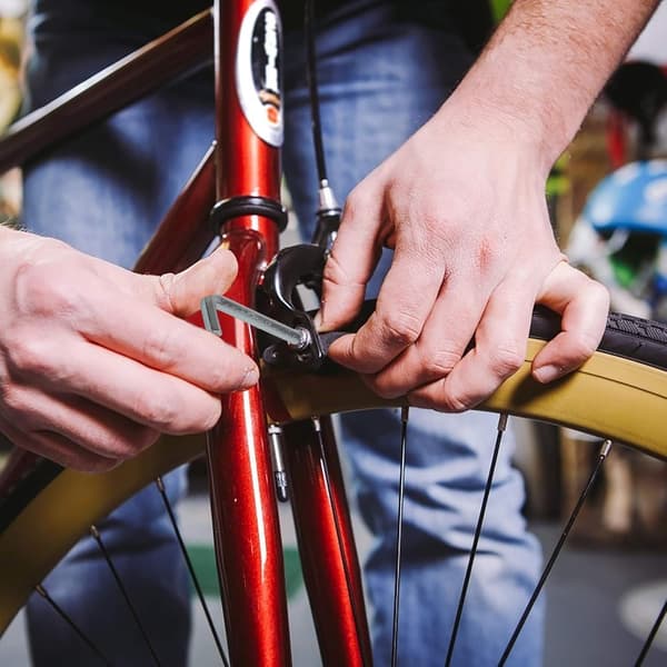 blå 4 STK V-Bremse Bremseklods, Cykelbremseklods, 70mm Aluminium Bremse