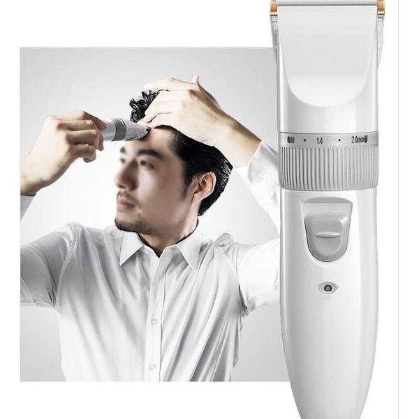 Mænds Hårtrimmer, Professionel Foldbar Linie Ultra-Tynd Keramik