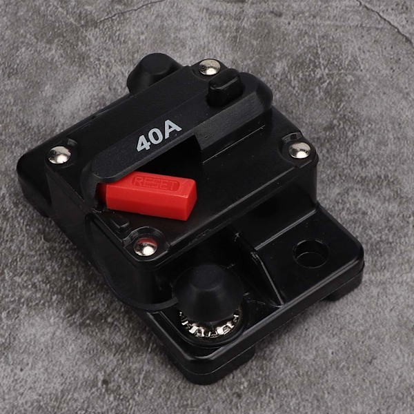 12V 30A / 40A / 60A (40A) autonpalautuva sulake, stereon autosulakkeen katkaisija
