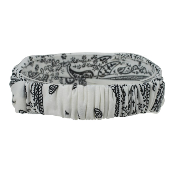 Boho pannband Leopard hårband Knutad turban pannband