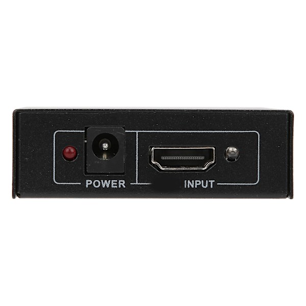 HDMI-splitter, HD-videoswitcher 1 inn 2 ut 100‑240V Koble til lydmottaker EU