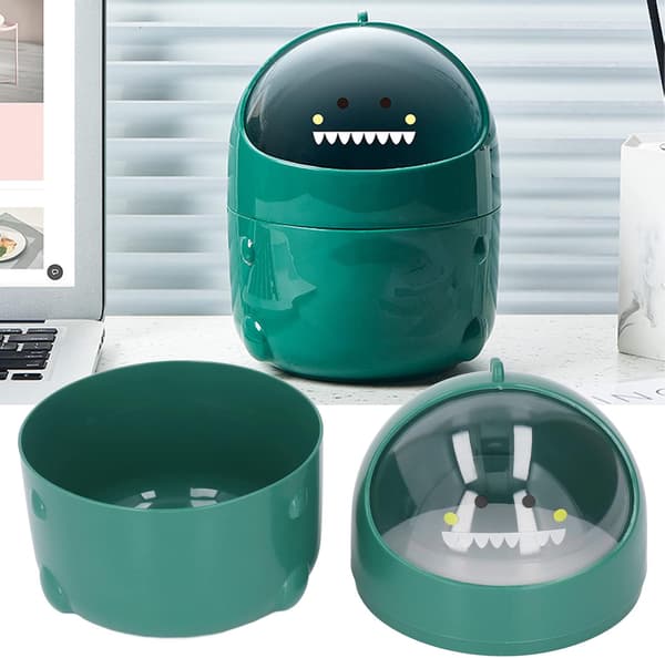 1 st Mini Modern Plast Soptunna med Lock, Soptunna D