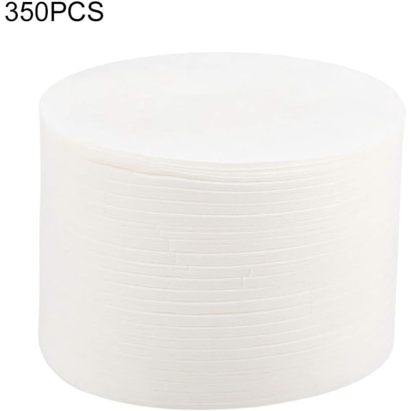 350 stk Runde Kaffeefilter Papir Kaffeemaskin Filter Siver