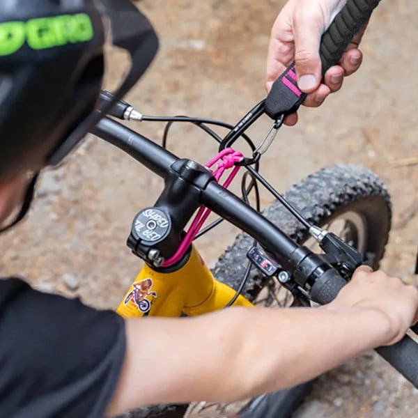 Barncykel draglina, barn bungee rep, föräldra-barn draglina, svart draglina för cyklar,
