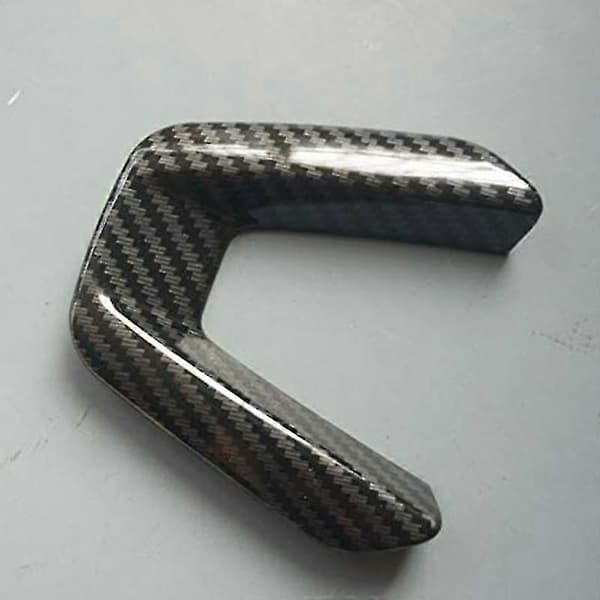 Sport Kolfiber Tryck Interiör Ratt Trim För 3 6 -3 -5 -9 (kolfiber)