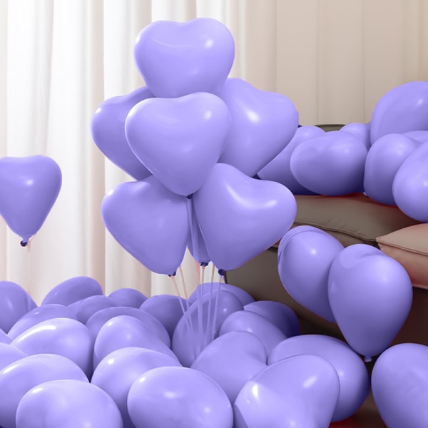 Hjerteformede balloner til Valentinsdag, Frieri