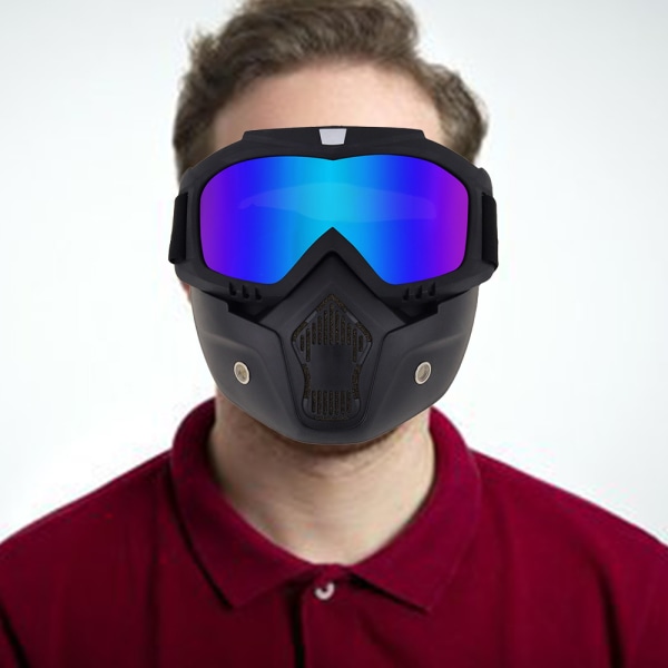 Paintballmask anti-fog, luftgevär full cover och skyddsglasögon är