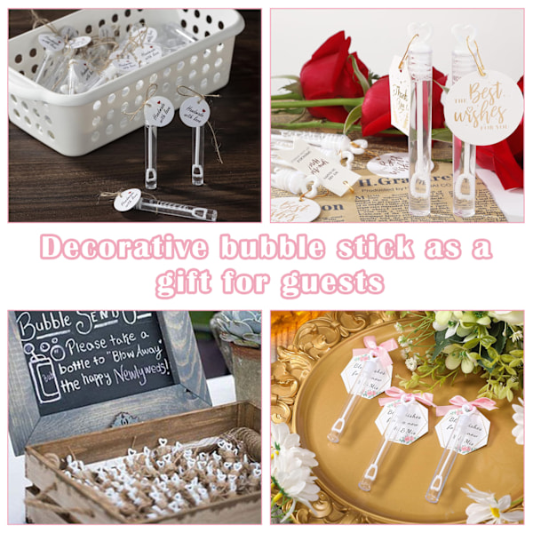 30 mini hjärtformade bubbelvattenpinnar