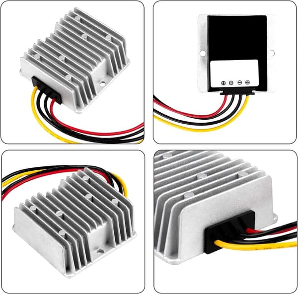 Step Down DC/DC 24V til 12V 30A 360W Konverter Regulator Reducer, Strømforsyning Transformer Volt Modul til Trolley Strømforsyningsmodul Strip Light