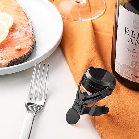 Champagne Stoppers Rustfrit (2 stk) Stål Champagne Saver med Si