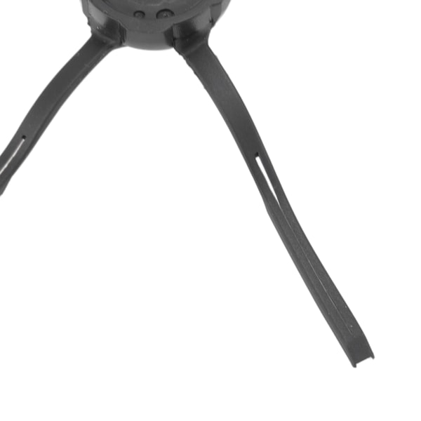 6 stk. Robotstøvsuger Sidebørste Silikonfeie Sidebørsteutskifting for Xiaomi Roborock S7 Svart