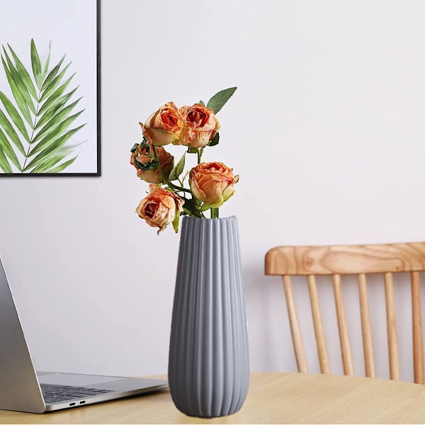 Keramisk Vase, Moderne Hjemmedekorasjon Porselen Vase Blomster Vase