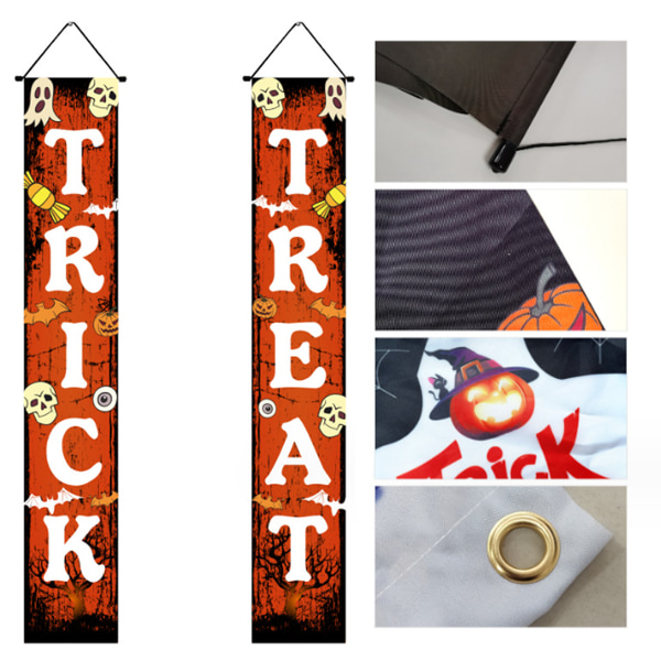 Halloween-koristeet Ulko- ja Sisätiloihin, Liput Verannalle