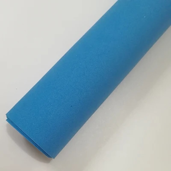Hvit Skumpapir 10 Ark Foamiran 50x50 cm Fargerik EVA Håndverk