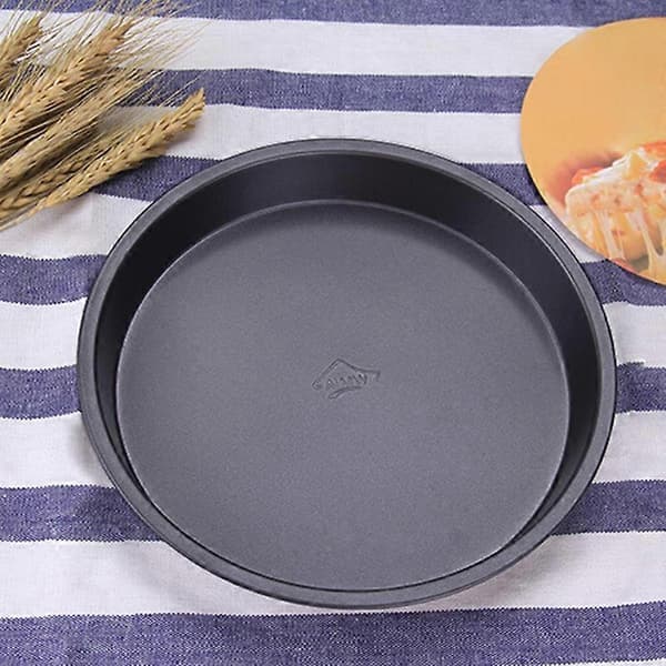 6/7/8/10 tommers non-stick pizzapanne tallerkenform bakeverktøy