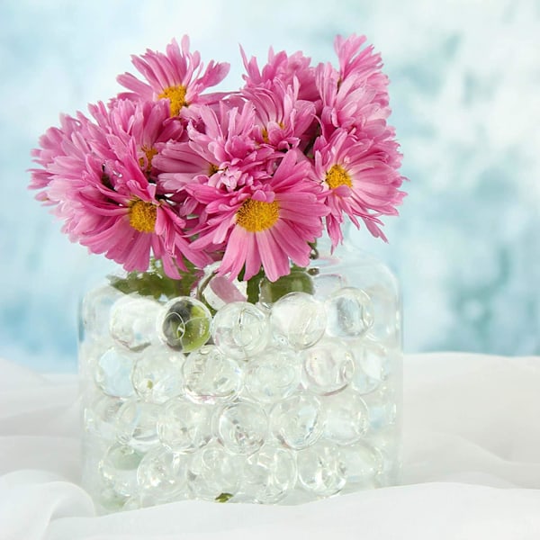 Klart Vatten Gelpärlor, Perfekt För Flytande Ljustillverkning, Bröllopsdekorationer, Blomsterarrangemang Och Heminredning, Giftfritt Säkert Material, Expandera