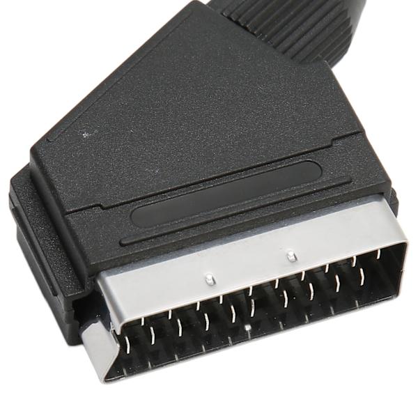 SCART - HD Multimedia Interface -muunnin HD 1080P SCART - HD Multimedia Interface -sovitinkaapeli äänelle ja videolle DC 5V