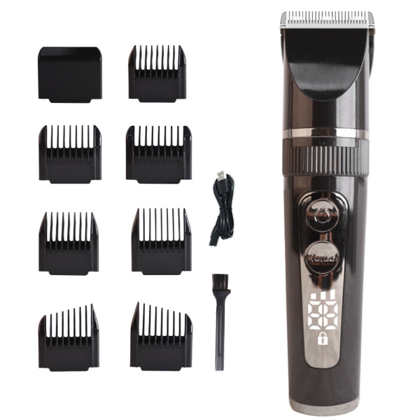 Electric Hair Clippers for Men Quiet LED Display Cordless