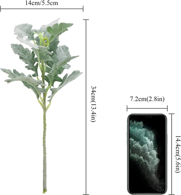 Julepynt med snefrostede grønne blade, ikonisk mistelten design til bred anvendelse (3 stk.)