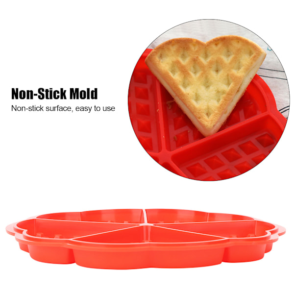 Mini Våffeljärn med Hjärtan, Hjärtformade Våfflor Non-stick Elektrisk Pannkakstillverkare för Roliga DIY Bakaktiviteter, Idealiska Presenter för Bakälskare (3 st)