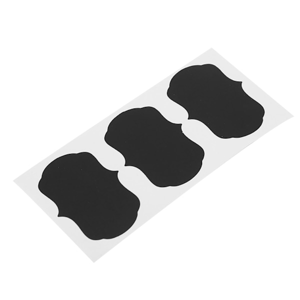 Tavleetiketter för Mason Jar-burkar, Återanvändbara Svarta Tavlan-dekaler Vattentäta Etiketter för Burkar, Flaskor, Förvaring, Organisera Ditt Hem & Kök
