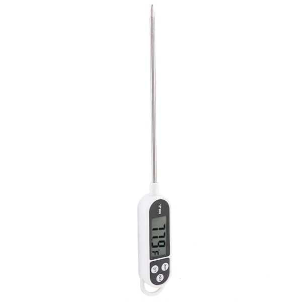 Digital Precisionsmatlagningstermometer, snabbläsande termometer för kött med lång rostfri sond, noggrannhet ±0,5℉ för säker förvaring
