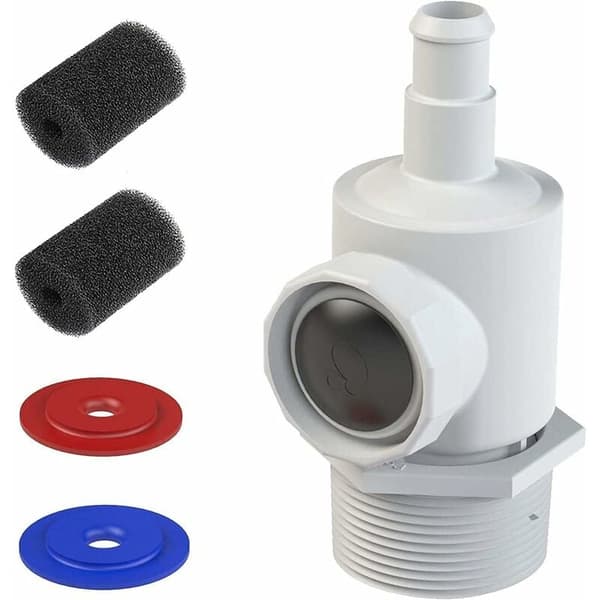 Universal vægmonteringsstik til automatiske tryksidepoolrensere, Premium Performance vandtryksregulator, D29 Quick Disconnect-hus