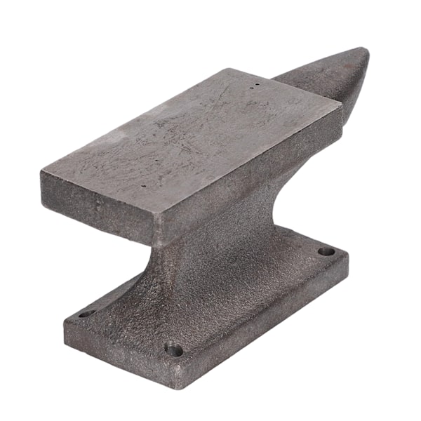 Anvil Horn Støpejern 3LB Benk Rustfri Høy Hardhet Smiverktøy for Nitering