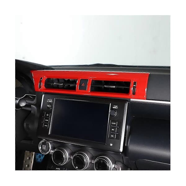 Bil Centerkonsol Aircondition Udluftningsramme Strip Til Brz 86 2022 Biltilbehør (carbon)