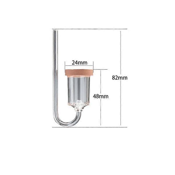 Akvarium CO2 Akryl Mini Refiner Slim (L - Passar 60-150 cm cylinder)