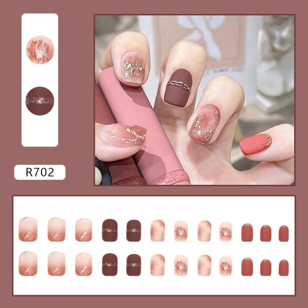 Joefnel Press on Nails  Europeiska falska naglar Press on Nails UV