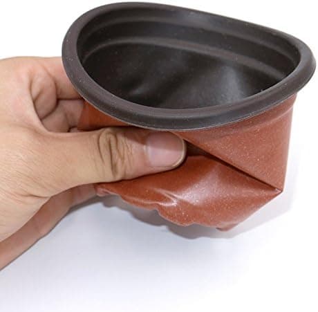 Planteskolepotter med forbedrede drænhuller, ideelle til sukkulenter og andre planter, åndbart og holdbart PP-materiale, lette at bære og