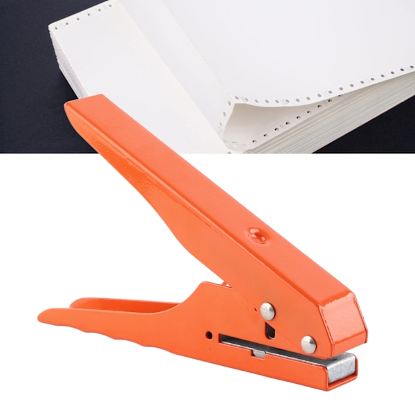 10mm Hole Punch Iron Effort Saving Adjustable Portable Hole Puncher with Scale for Cardboard Paper PVC Crafts