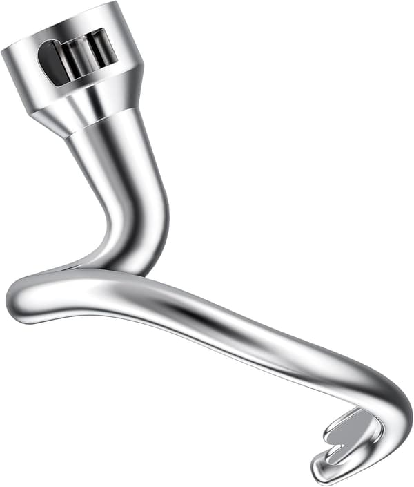 Deigkrokfeste for Kitchenaid pastatilbehør, rustfritt stål