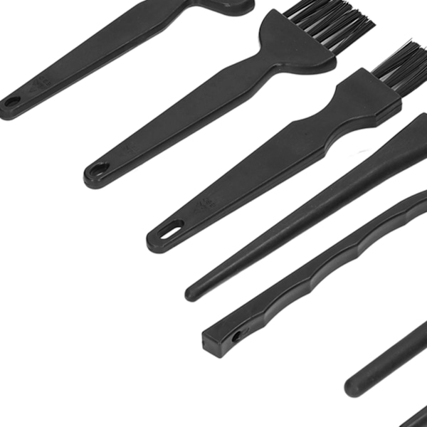 8 kpl Antistaattisia Harjoja Muovikahvoilla - Puhdistustyökalujen Sarja Tietokoneelle ja Näppäimistölle