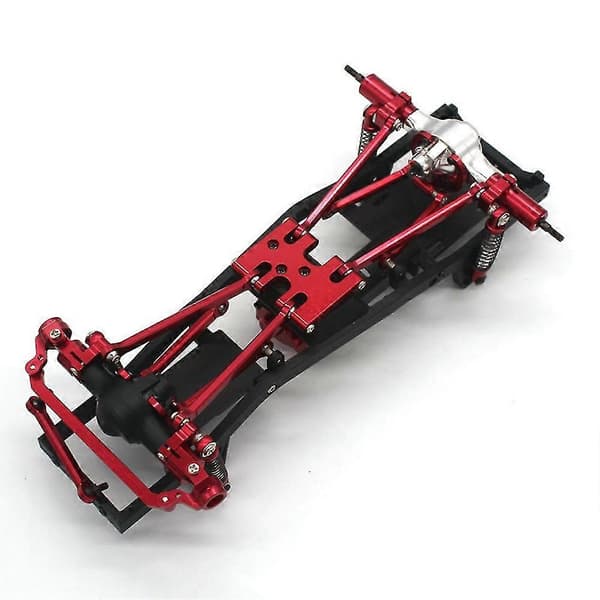 Metal Chassis Link Skid Plate Forreste Bagerste Nav Til Jimny 1/16 Rc Crawler Bil Opgraderinger Tilbehør,1