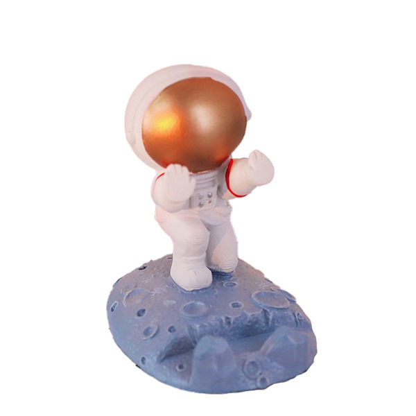 Telefonhållare Skrivbordstillbehör Harts Astronaut Figurer Heminredning