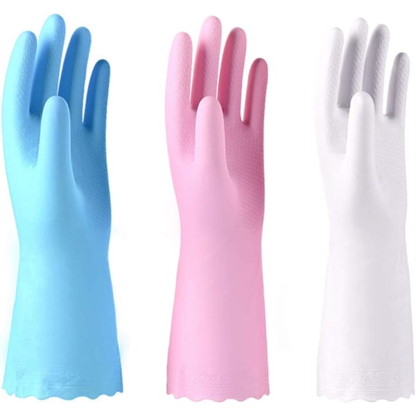 3st handskar,förhindrar att händer fryser i isvatten,tre färger