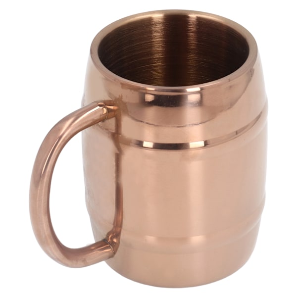 Stilren Tumbler i Rostfritt Stål, Vakuumisolerad med Dubbelväggdesign, Säkerställer Långvarig Temperaturbevaring för Varma och Kalla Drycker, Rosa